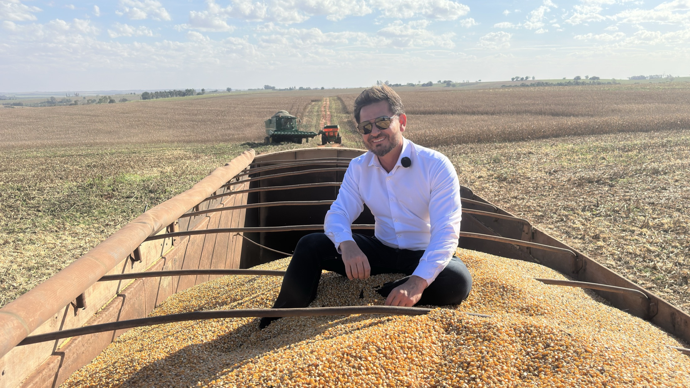 Rafael Rossetto, especialista em Direito Bancário e Agronegócio, sobre a caçamba de milho